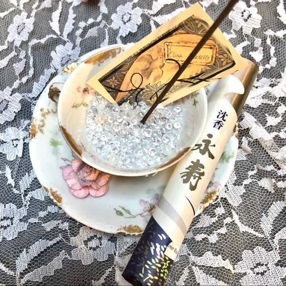 Antique Limoges of France Teacup Incense Holder - Picture 6 of 8